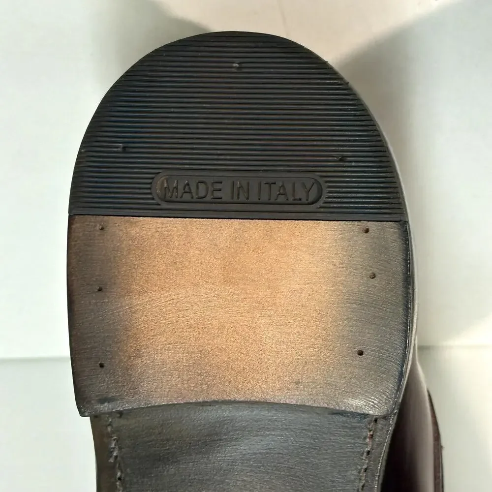FULLY RESOLED Allen Edmonds Grayson Tassel Loafer Color 8 Shell Cordovan 11 C